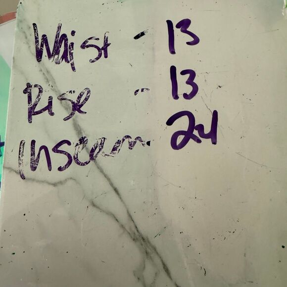 Noracora Women’s Small Cream Button Pants Ankle Minimalist Capsule New - Picture 5 of 6